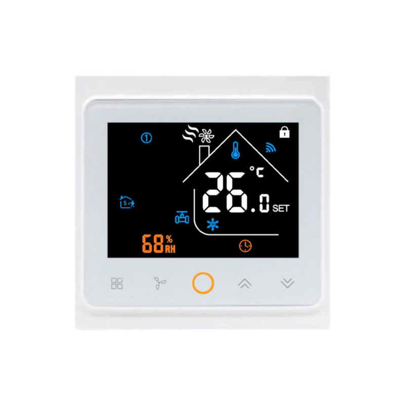 Tervix 114541 Термостат для фанкойлу з WiFi управлінням WiFi Fancoil Thermostat (на 2 труби) 0-10В (114541)