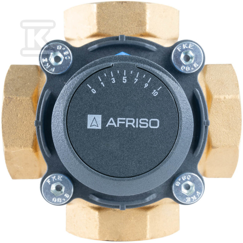 1348610 4-ходовий поворотний змішуючий клапан AFRISO ARV 486 ProClick DN40 Rp 11/2" kvs 25