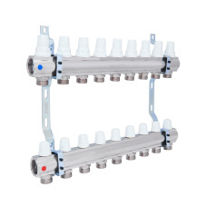 Колектор Icma 1" 9 виходів, без витратоміра №K005 (87K005PS06)