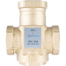 1655410 Термічний клапан AFRISO ATV 554, DN32, Rp 1¼" Kvs 12, 50 °C