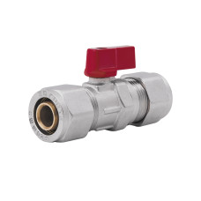 SD Forte Кран кульовий обтискний 20 SF263W20