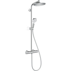 Душова система з термостатом Hansgrohe Crometta S 240 1jet Showerpipe (27267000)