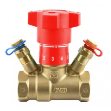 Балансувальний клапан STRÖMAX 4217 GN з вимірювальними штуцерами DN - 25, Kvs, м³/год - 5,24 1421773 Herz