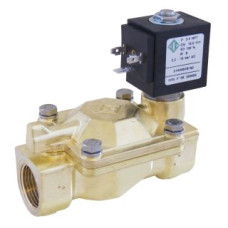 Клапан електромагн. 21W7KE500 НЗ, 2" Рвх-Рвих=0,2-10ат, Тмакс. =140С,  220В