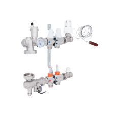 Колекторна група Icma 3/4" 2 виходи, з витратоміром №A3K013 (A3K013APG06)