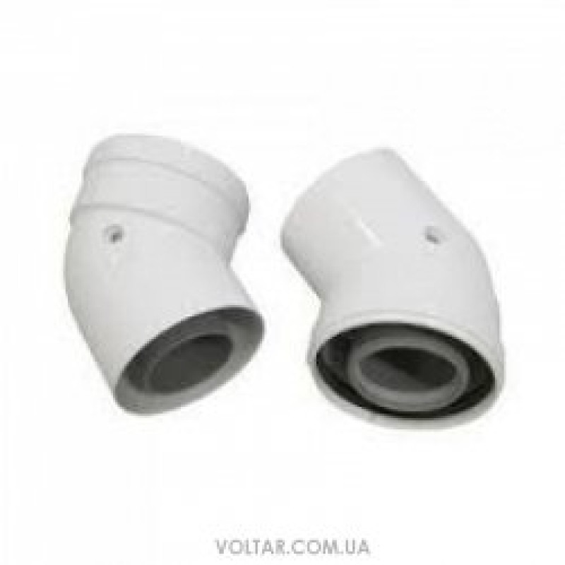 ARISTON Коліно 45* 80/125. 2шт