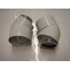 VAILLANT Комплект відводів концентричної труби 45° 80/125 РР (2шт., конд.) (303211)