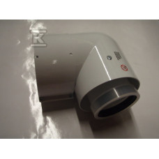 VAILLANT Відвід концентричної труби 87° 80/125 РР (конд.) (303210)