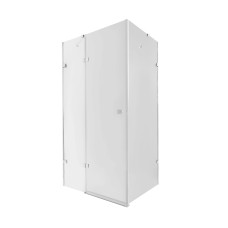 Душова кабіна Qtap Capricorn CRM10128RC6 120x80 см, скло Clear 6 мм, покриття CalcLess без піддону (CAPCRM10128RC6)