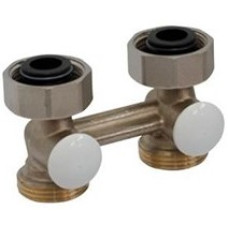 Вузол нижнього підключення прямої, для двотрубних систем, компактний, розмір 3/4 "F x 3/4" E (R387LX002)