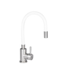 Змішувач для кухні Lidz Aria 015F3 Білий (LDARI015F3WHI43362)