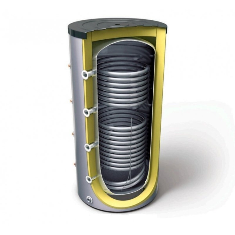 TESY Буферна ємність с 2 теплообмінниками V 12/8 S2 1500 120 F45 P6