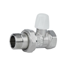 Кран радіаторний Icma 3/4" прямий без ручки №815 (82815AE06)