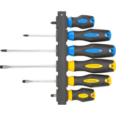 Topex Викрутки, набір 6 од., SL, PH (39D886)