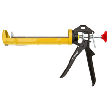 Topex Пістолет для герметика, 300мл, корпус алюмінієво-сталевий, робоча частина 235мм (21B336)
