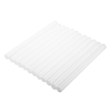 Topex Клейові стрижні, 11х250мм, 12шт, прозорий (42E113)