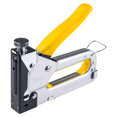 Topex Степлер, 6-14мм, тип скоб J, тримач прогумований, регулювання забивання скоби (41E906)