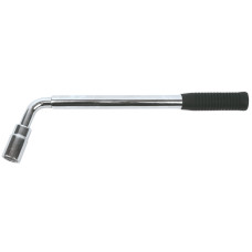 Topex Ключ балонний, телескопічний, 17х19 мм, тримач прогумований, антиковзкий, довжина 340-520 мм (37D305)