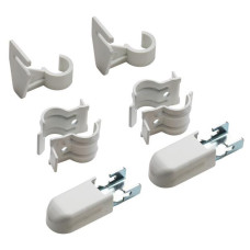 COPPIA MENSOLE CON DISTANZIATORE BIANKO X RAD. ARDESIA (пара) (5991990310311)