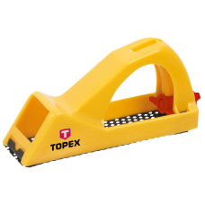Topex Рубанок ручний, обдирний, пластмаса, 140мм (11A406)