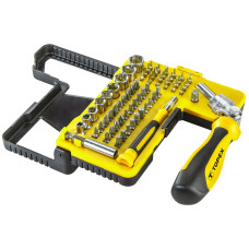 Topex Викрутка та набір насадок, 68 од. (39D346)