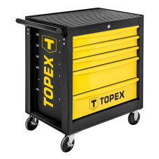 Topex 79R501 Візок для інструменту TOPEX, 5 ящиків, 680x460x825 мм, до 280 кг, сталевий корпус (79R501)