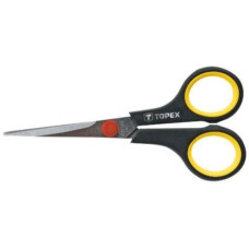 Topex Ножиці універсальні, тримач прогумований, нержавіюча сталь, 220 мм (17B722)