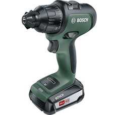 BOSCH Шурупокрут-дриль акумуляторний AdvancedDrill 18 безщітковий, 18В 2х2.5А·год, 1350об·хв, 1.5кг (06039B5003)