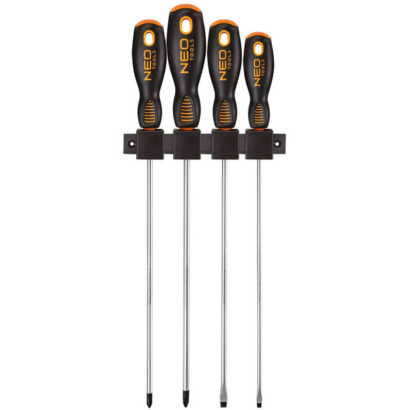 Neo Tools Набор отверток 250 мм, 4 шт. (04-214)