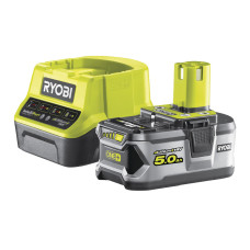 Ryobi Набір акумулятора та зарядного пристрою ONE+ RC18120-150 18В 1х5А·год ЗП 2А (5133003366)
