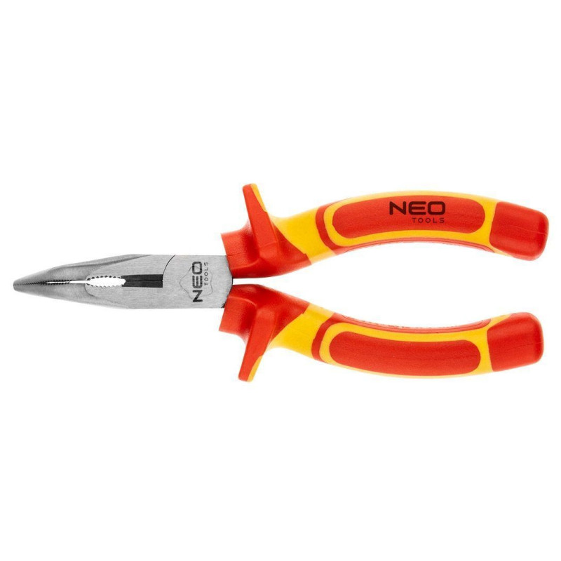 Neo Tools Плоскогубці вигнуті 160 мм, 1000 В, CrV, поліровані (01-227)