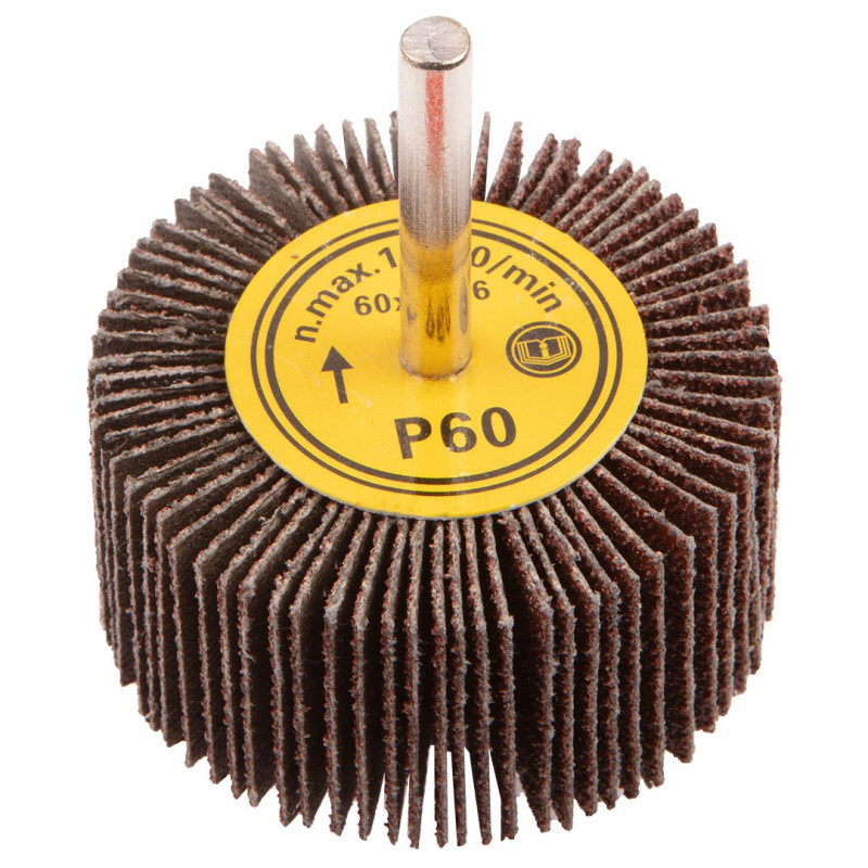 Graphite 55H758 Круги пелюсткові із хвостовиком, 60 x 30 мм, K60 (55H758)