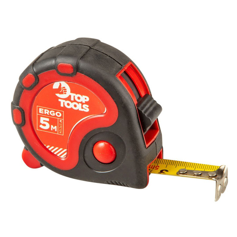 Top Tools Рулетка, сталева стрічка, 5 м x 19 мм (27C124)