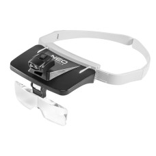 Neo Tools Збільшувальні лінзи, регулювання розміру голови, підсвічування 2xLED, 5 лінз (06-130)