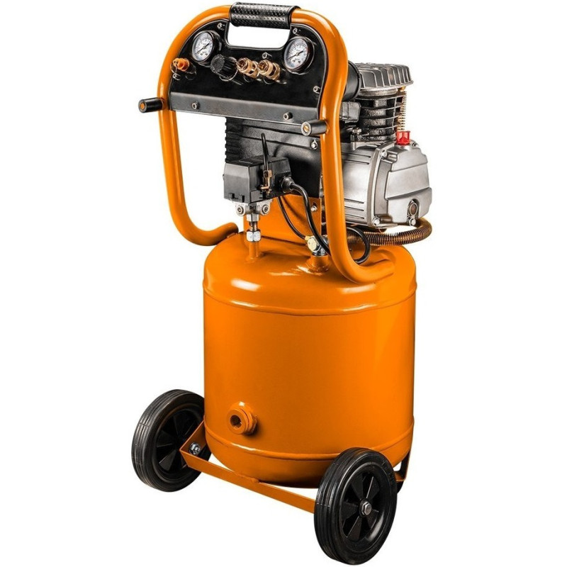 Neo Tools Компресор, вертикальний, 230В, 40л, 8 Бар, 184л/хв, 1500Вт (12K010)