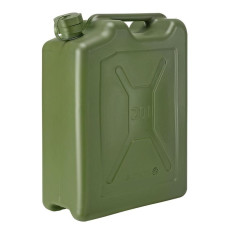 Neo Tools Каністра Pressol паливна 20л первинний HDPE-пластик, армійська, міцна, гнучкий злив, 1.45кг, оливковий (21-127-950)