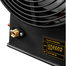 Graphite Теплова гармата газова, акумуляторна 18В, 30кВт, 200м кв, 500м куб/год, IP24, чорний (58GE101)