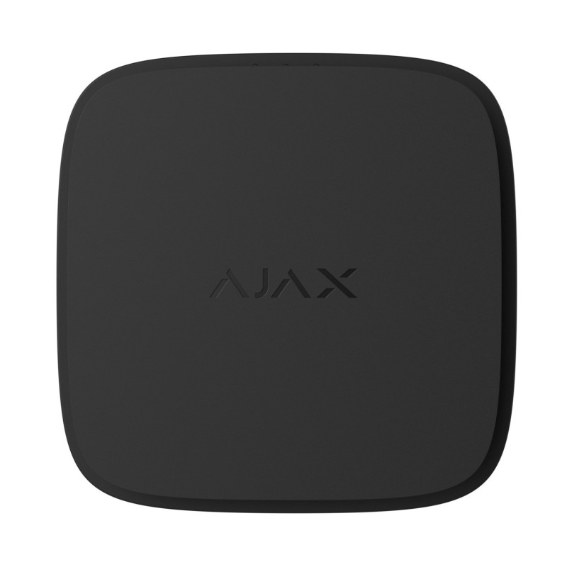 Ajax Датчик диму, температури та чадного газу, FireProtect 2 SB Heat Smoke CO Jeweler, незмінна батарея, бездротовий, чорний (000029702)