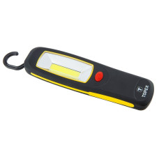 Topex Ліхтар ручний на батарейках, AAAx3, 3Вт, магніт, гачок (94W245)