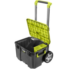 Ryobi Ящик модульний для інструменту Link RSL201, на коліщатках, телескопічна ручка, 39х57х49.5см, пластик (5132006074)