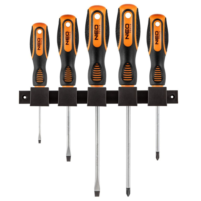 Neo Tools Викрутки, набір 5 од., SL, PH (04-192)