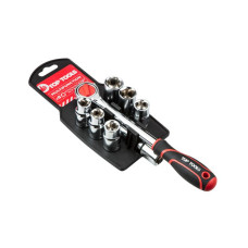 Top Tools Набір торцевих головок, 1/2", 8шт, з тріскачкою (38D143)
