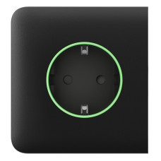 Ajax Бічна панель для вбудованої розетки SideCover for Outlet smart, Jeweler, бездротова, чорний (000038780)