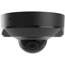 Ajax IP-Камера дротова DomeCam Mini, 8мп, 2.8мм, Poe, True WDR, IP 65, ІЧ 30м, аудіо, кут огляду 100° до 110°, міні купольна, чорна (000039328)