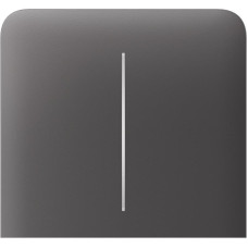 Кнопка бічна для двоклавішного вертикального вимикача прохідного типу Ajax SideButton Vertical 2-gang for LightSwitch, Jeweler, бездротовий, grey (000046487)