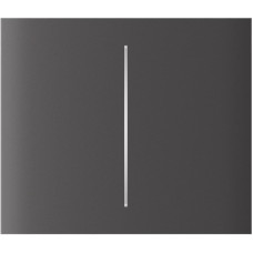 Ajax Кнопка центральна для двоклавішного вертикального вимикача CenterButton Vertical 2-gang for LightSwitch, Jeweler, бездротовий, grey (000046478)