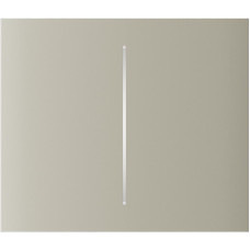 Ajax Кнопка центральна для двоклавішного вертикального вимикача CenterButton Vertical 2-gang for LightSwitch, Jeweler, бездротовий, ivory (000046479)