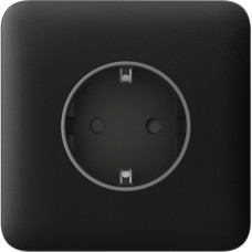 Ajax Передня панель для вбудованої розетки SoloCover for Outlet Basic, чорний (000046672)