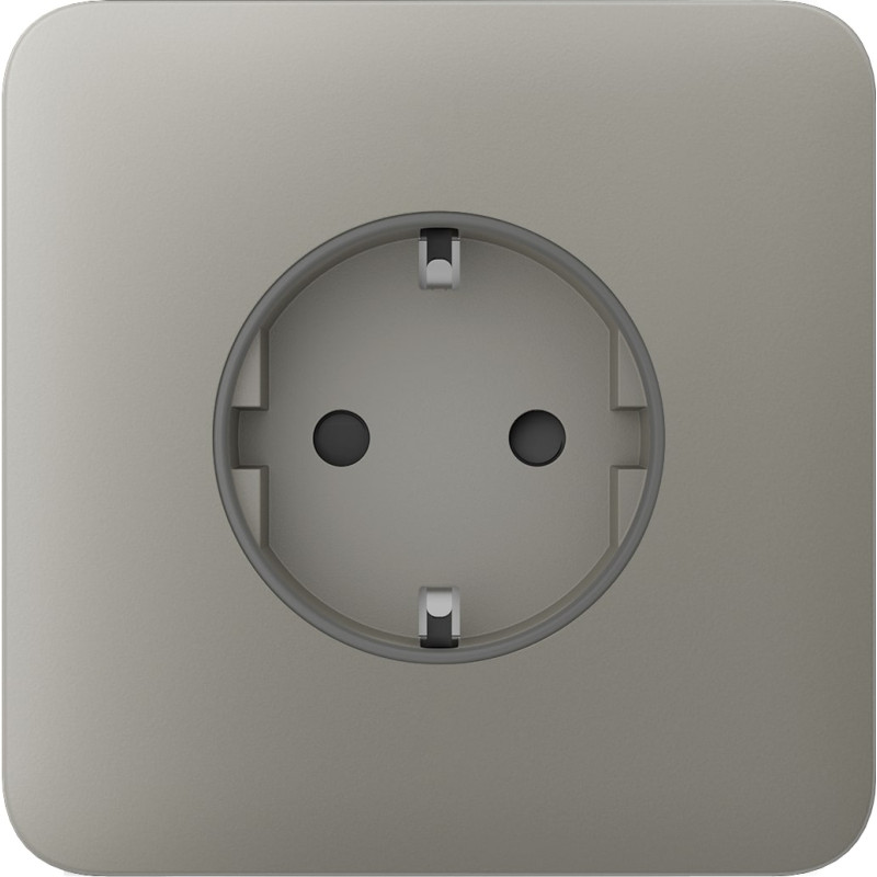 Ajax Передня панель для вбудованої розеткиSoloCover for Outlet Basic, olive (000046681)