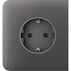 Ajax Бічна панель для вбудованої розетки SideCover for Outlet Basic, grey (000046687)